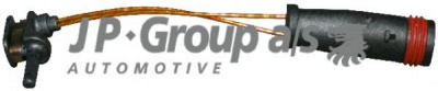 JP GROUP 1397300500 -  Датчик, износ тормозных колодок